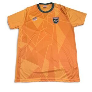 Lotto Brazil Soccer Jersey Yellow Men’s Large
